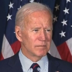 Biden in conferenza online al Senato: una campagna elettorale anti-Covid19.