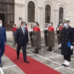 Il Ministro della Difesa Guerrini incontra il suo omologo Libico