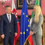 Difesa, la Senatrice Pucciarelli incontra il Segretario di Stato alla Difesa della Repubblica Slovacca