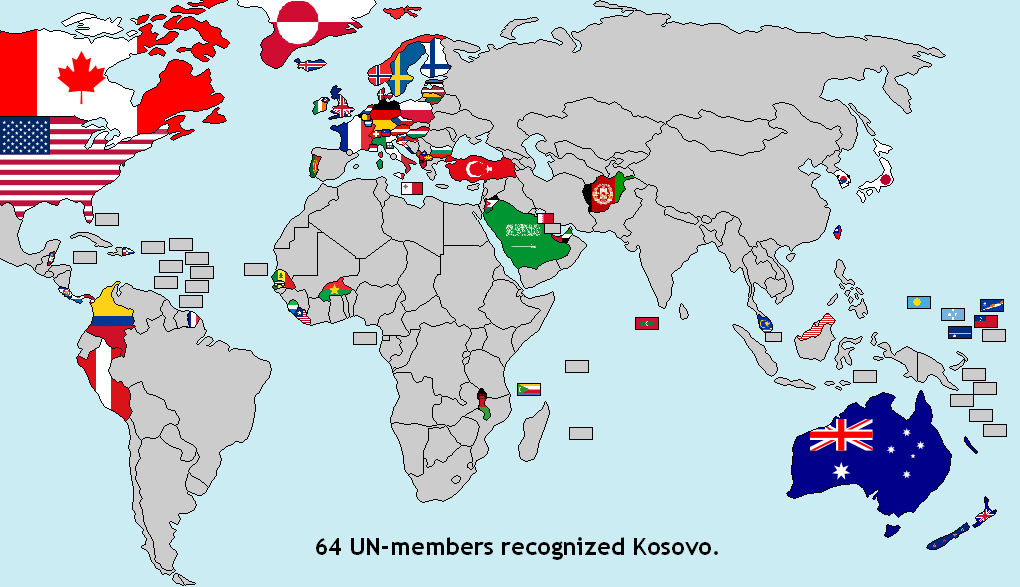 Страны которых не признают. Карта непризнанных государств. Самопровозглашенные государства на карте. Кто признал Косово страны.