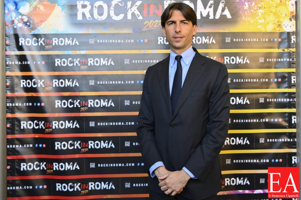 Presentation of the Rock in Roma event.