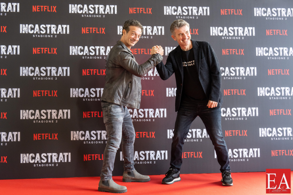 Netflix presentation photocall of the series "Incastrati", season 2