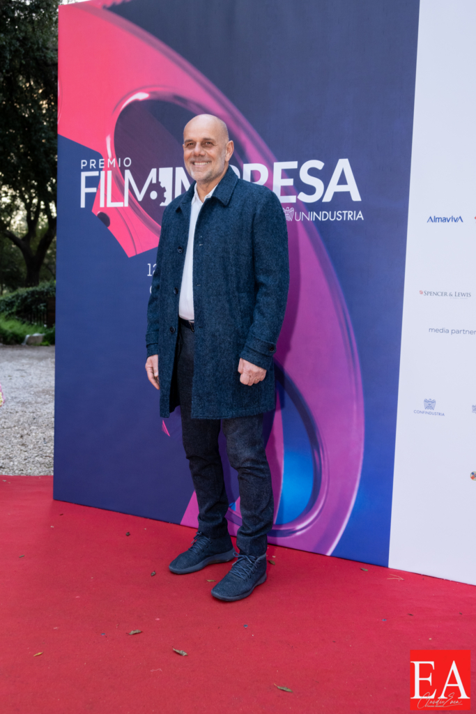 Riccardo Milani during the film event "Premio Film Impresa" at the Casa del Cinema in Rome, Italy, 13.04.2023, Claudio Enea Sport Reporter