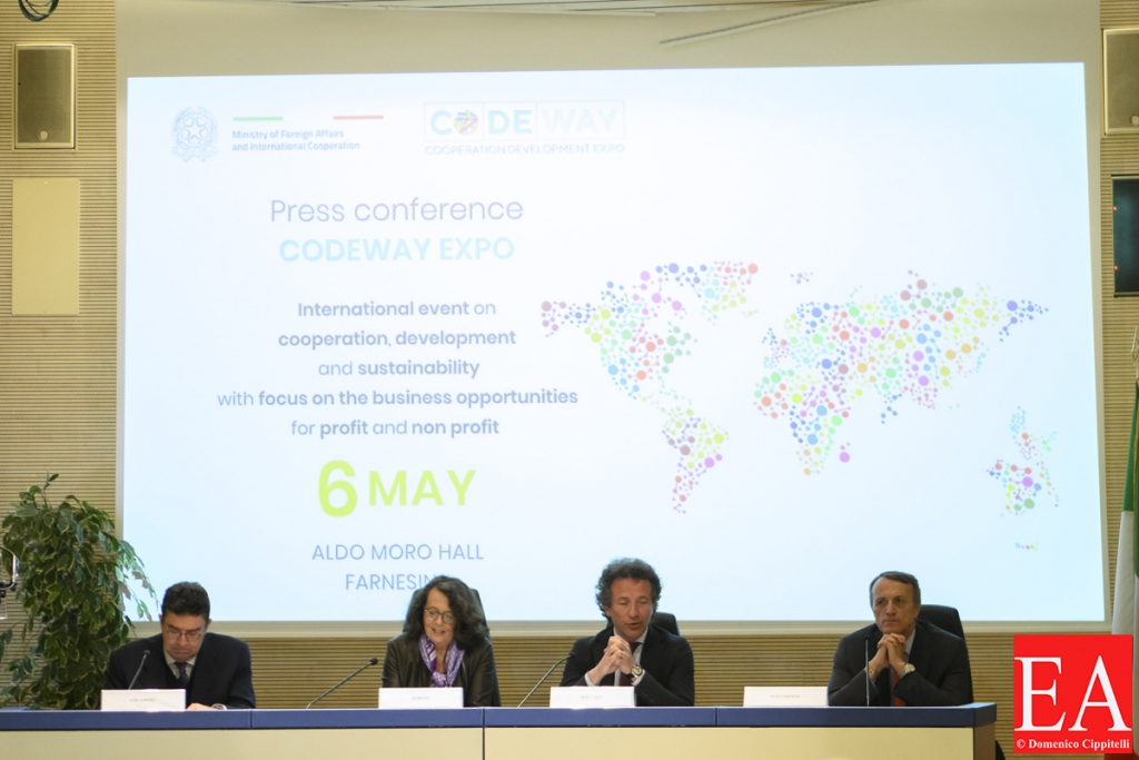 Press conference for the presentation of Codeway - Cooperation Development Expo