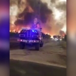Riprende vigore l'enorme incendio nel sud-ovest della Francia