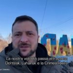 Zelensky visita Donbass "Celebreremo le Forze Armate in terra libera"