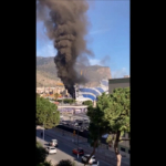 Incendio sul traghetto Palermo-Napoli, non ancora spento il rogo