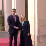Italia-Spagna, Meloni riceve Sánchez a Palazzo Chigi