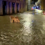 Maltempo, strade invase dall'acqua a Faenza