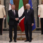 Mattarella incontra il presidente dell'Uzbekistan
