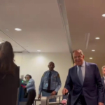 Lavrov lascia il Consiglio di Sicurezza Onu, le immagini