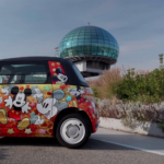 La Fiat Topolino incontra Micky Mouse